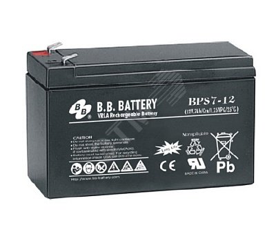 Аккумулятор 12В 7Ач BPS 7-12 B.B.Battery
