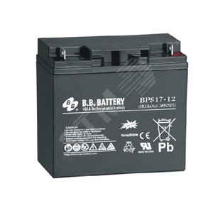 Аккумулятор 12В 17Ач B.B.Battery