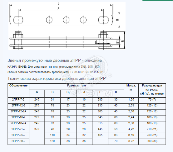 Купить Звено промежуточное 2ПР-16-1 530326021 ЮАИЗ | Интернет-магазин ...