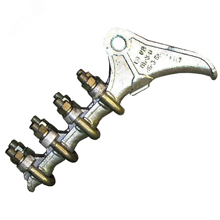 Изображение товара Зажим натяжной НБ-3-6Б для крепления проводов и канатов, Россия