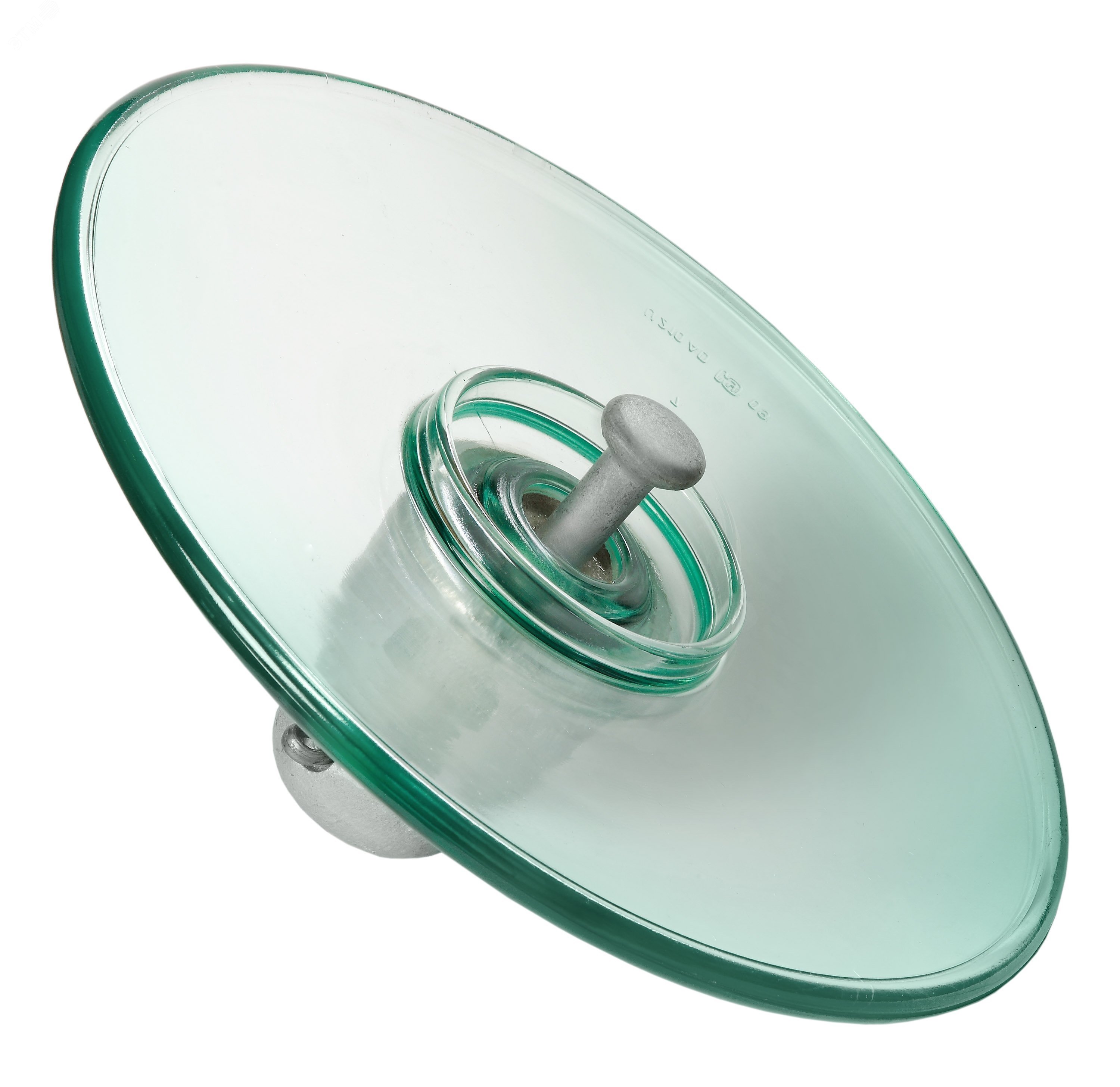 Изображение товара Изолятор стеклянный линейный подвесной U 210AD для высоковольтных линий