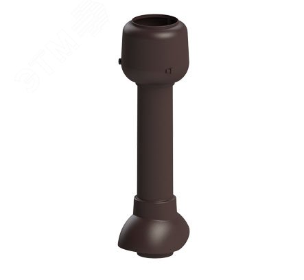 Изображение товара Выход вентиляционный D=110/700 мм с колпаком, TP-84.110/700, цвет темно-коричневый, по 1 шт. в коробке (шт)