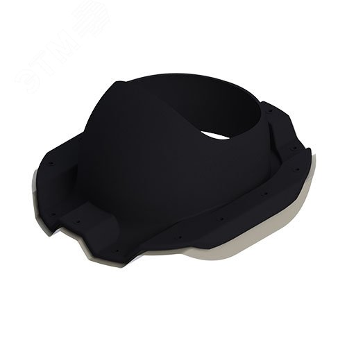 Изображение товара Элемент проходной TP-87/C черный для вентиляционных и антенных выходов кровли