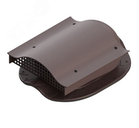 Изображение товара Аэратор кровельный TP-88/S для металлочерепицы Монтеррей темно-коричневый