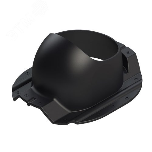 Изображение товара Элемент проходной TP-87/N черный для вентиляции на кровлю