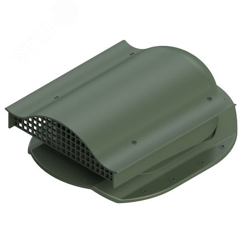 Изображение товара Аэратор кровельный TP-88/K зеленый для металлочерепицы Каскад