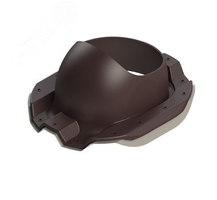 Изображение товара Элемент проходной вентиляционный TP-87/C для кровли из профнастила из полипропилена