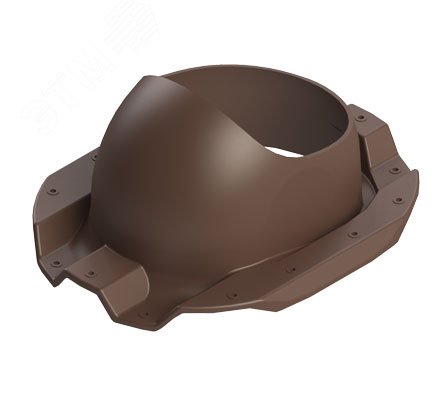 Изображение товара Проходной элемент вентиляционный TP-87/C коричневый для кровли из профнастила