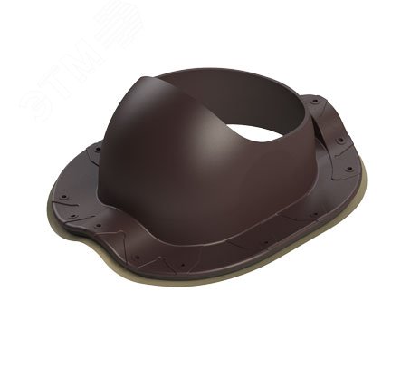 Изображение товара Элемент проходной TP-87/S темно-коричневый для вентиляции