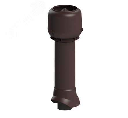 Изображение товара Выход вентиляционный D=110/160/700 мм с колпаком, TP-86.110/160/700, цвет темно-коричневый (шт)