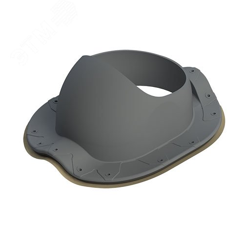 Изображение товара Проходной элемент TP-87/S для кровли из металлочерепицы Монтеррей серый