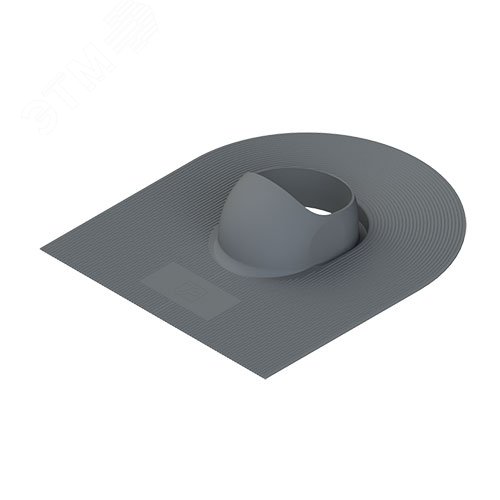 Изображение товара Проходной элемент TP-87/B серый для кровли с шаблоном и монтажом