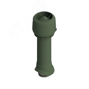 Изображение товара Выход вентиляционный D=125/160/700 мм с колпаком, TP-85.125/160/700, цвет зеленый, по 1 шт. в коробке (шт)