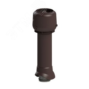 Изображение товара Выход вентиляционный D=125/160/700 мм с колпаком, TP-85.125/160/700, цвет темно-коричневый (шт)