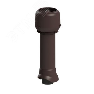 Изображение товара Выход вентиляционный D=110/160/700 мм с колпаком, TP-86.110/160/700, цвет темно-коричневый (по 1 шт. в коробк (шт)