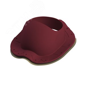 Изображение товара Элемент проходной TP-87/S, цвет красный, по 1 шт. в коробке (шт)