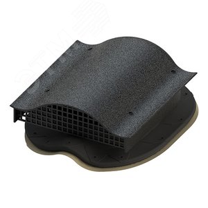 Изображение товара Аэратор кровельный TP-88/S, цвет черный, по 1 шт. в коробке (шт)