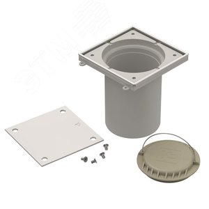 Изображение товара Лючок-прочистка/ревизия для Труб ТП-98.160 с диаметром выпускного патрубка D160 мм (шт)