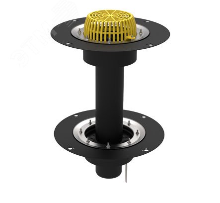 Изображение товара Воронка кровельная ТП-09.У.100/4-Э с листвоуловителем