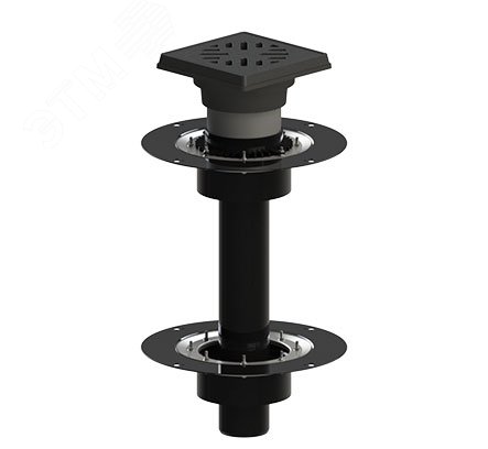 Изображение товара Воронка кровельная ТП-10.У.616.1 двухуровневая для кровли и дренажа