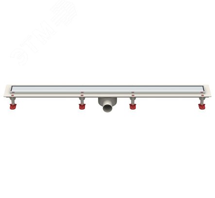 Изображение товара Линейный трап ТП-55.1C-700 диаметр 50 мм вертикальный выпуск