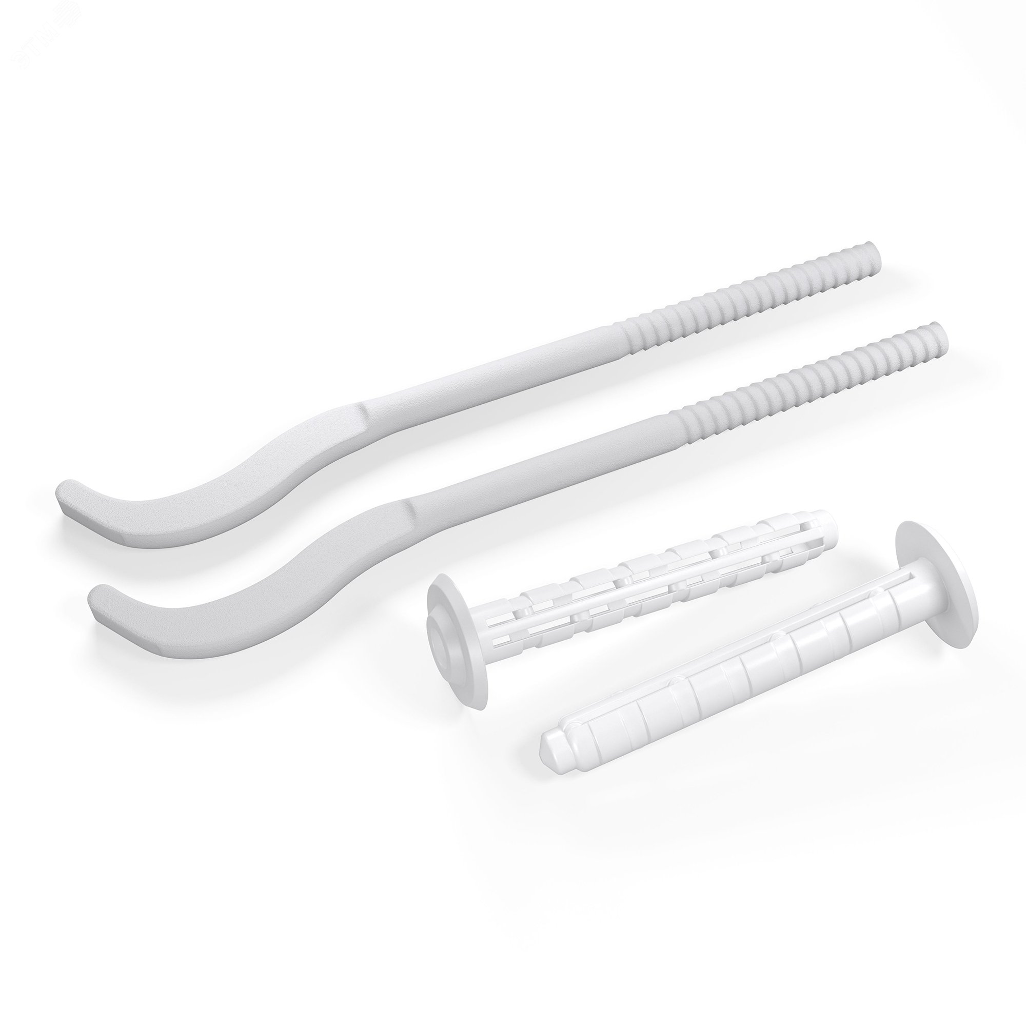 Изображение товара Кронштейны для радиатора Royal Thermo штыревые плоские с дюбелями 7.2х170 мм комплект