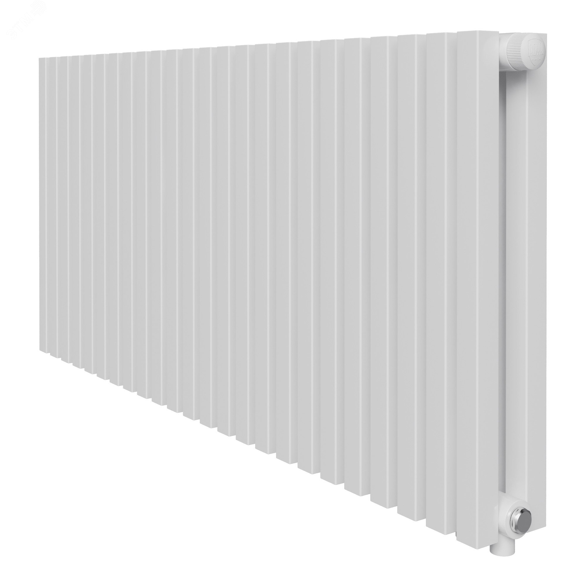 Изображение товара Стальной трубчатый радиатор серии Shift Q 28 секций 500 мм белый