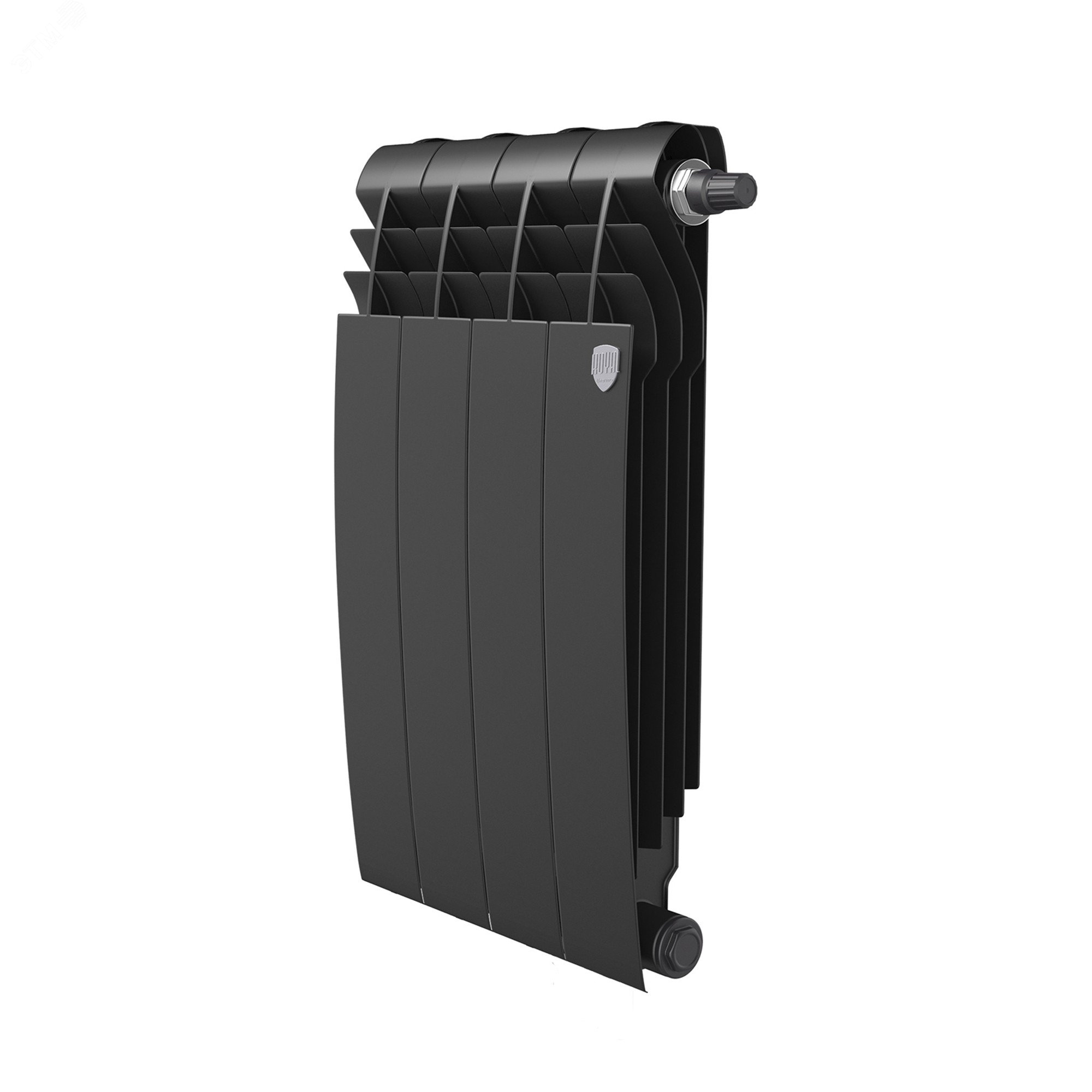 Изображение товара Радиатор биметаллический секционный BiLiner B 500/87/4 Черный (шт)