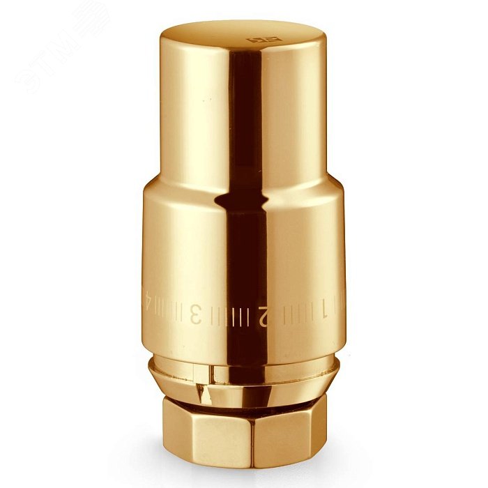 Изображение товара Термоголовка жидкостная Royal Thermo Design М30х1,5 (золото матовое) (шт)