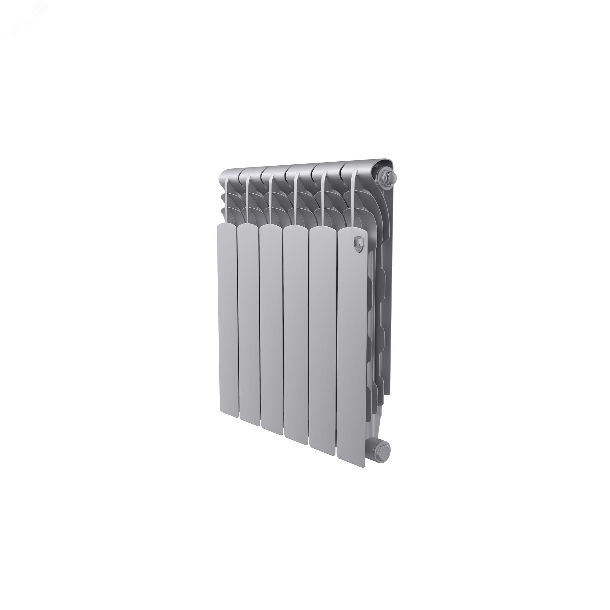 Радиатор биметаллический секционный 500/80/6 боковое подключение RTRBSS250006 Royal Thermo