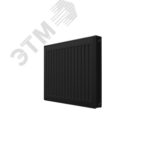 Радиатор стальной панельный 22/500/1000 нижнее подключение цвет черный