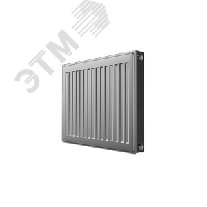 Радиатор стальной панельный 22/500/1600 нижнее подключение цвет серый