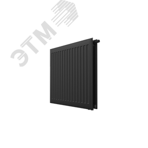 Радиатор стальной панельный 20/600/2600 нижнее подключение цвет черный