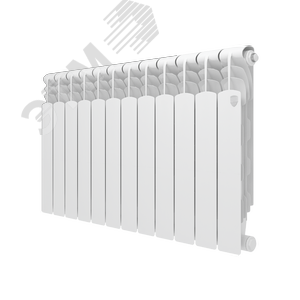 Радиатор биметаллический секционный 500/80/12 боковое подключение