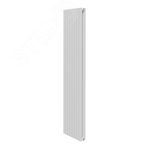 Изображение товара Радиатор стальной трубчатый двухрядный 1800/98/4 боковое подключение коллектор квадратного сечения цвет белый (шт)