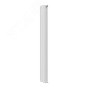 Изображение товара Радиатор стальной трубчатый двухрядный 1800/72/6 боковое подключение коллектор круглого сечения белый (шт)