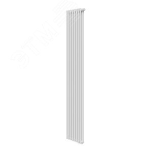 Изображение товара Радиатор стальной трубчатый двухрядный 1800/72/8 нижнее подключение коллектор круглого сечения белый (шт)