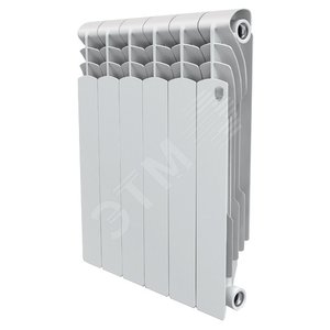 Радиатор биметаллический секционный 350/80/6 боковое подключение