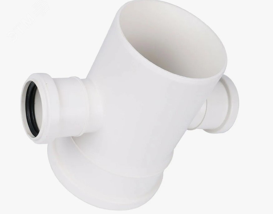 Изображение товара Крестовина 110х110х50 87 град для малошумной канализации Valfex PRIME