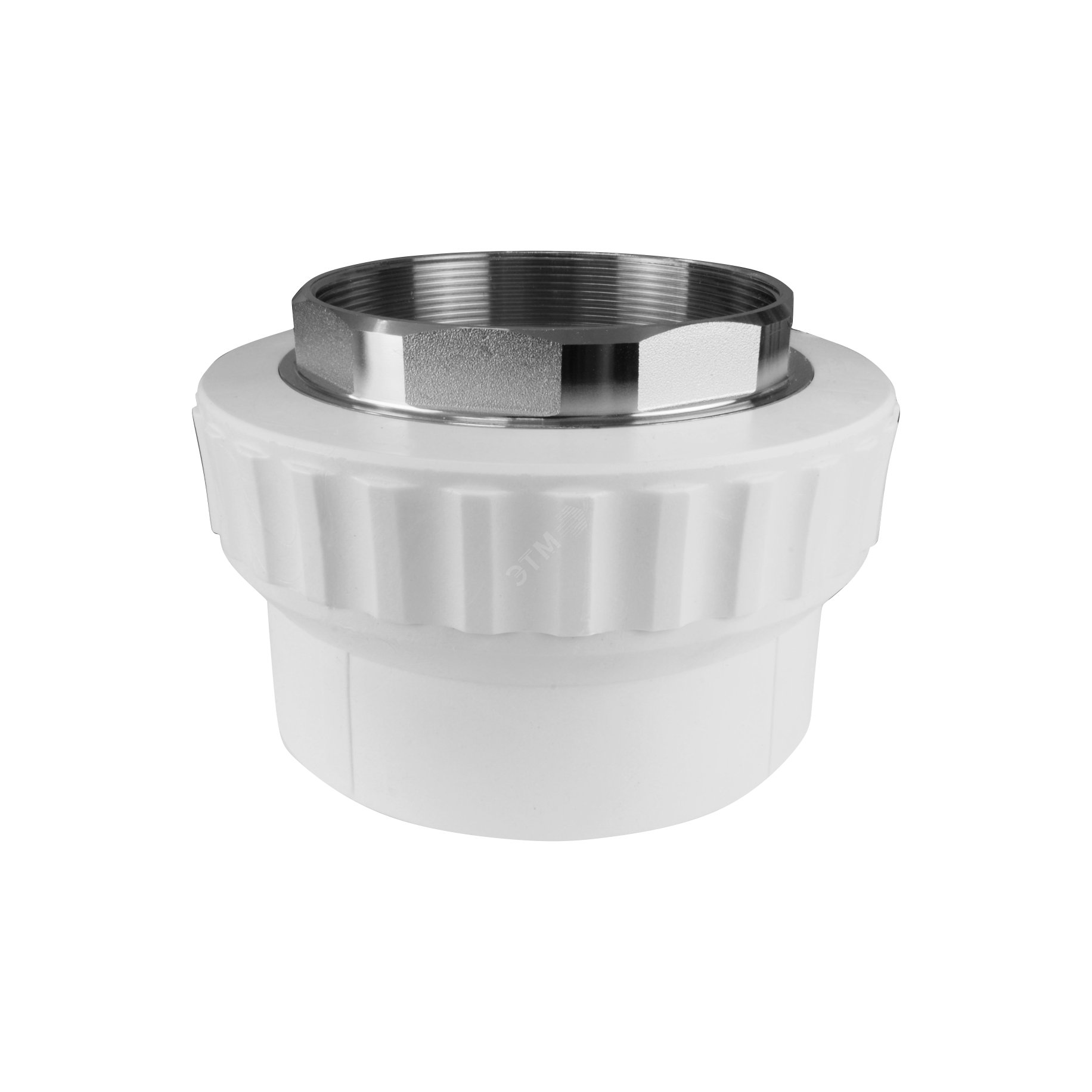 Муфта комбинированная 32 х 1' ВР под ключ полипропиленовая PPR белая ...