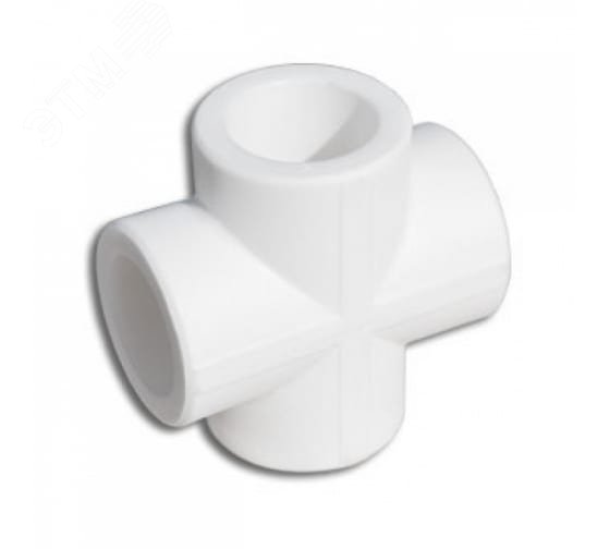 Изображение товара Крестовина 32 полипропиленовая PPR белая (шт)