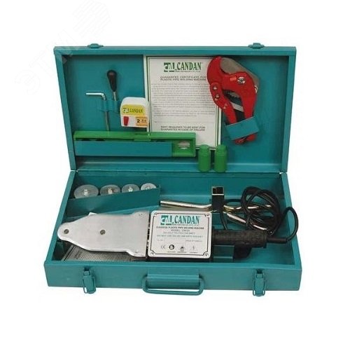 Изображение товара Сварочный аппарат CANDAN CM-03 SET WV для труб от 20 до 63 мм