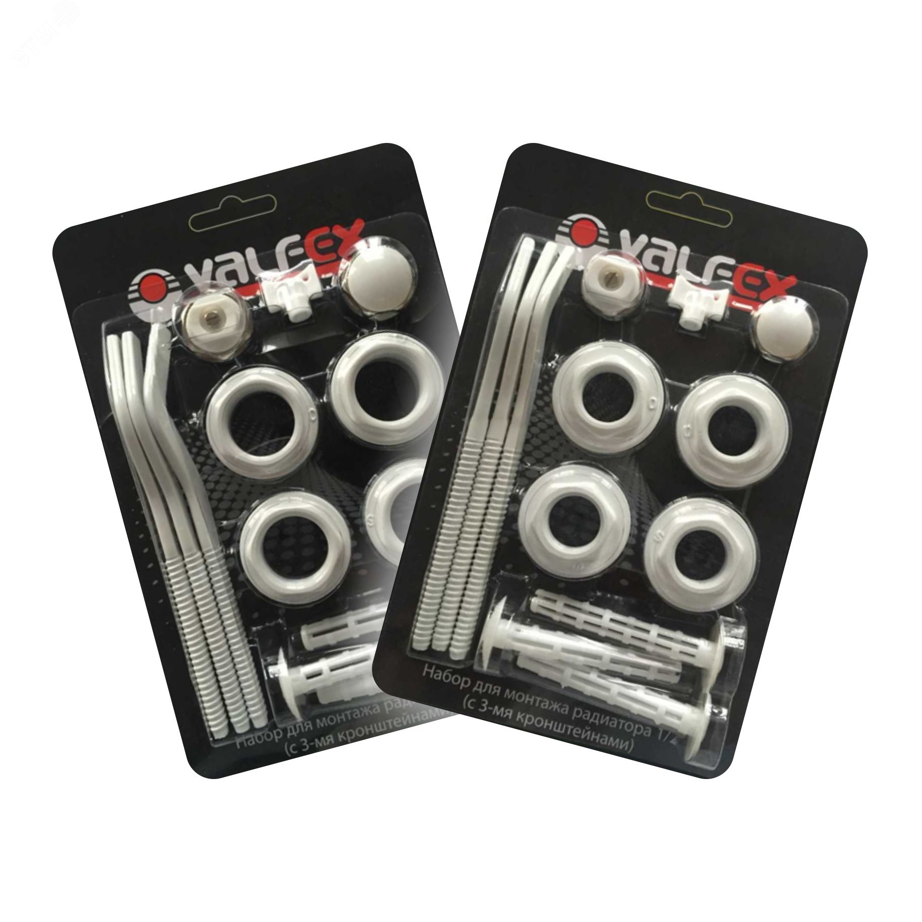 Комплект для монтажа радиаторов с 3-мя кронштейн ами 3/4'' (AD-1003 3/4 ...