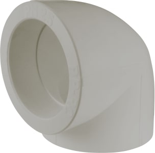 Угольник 20 мм 90 град., полипропиленовый PPR, серый