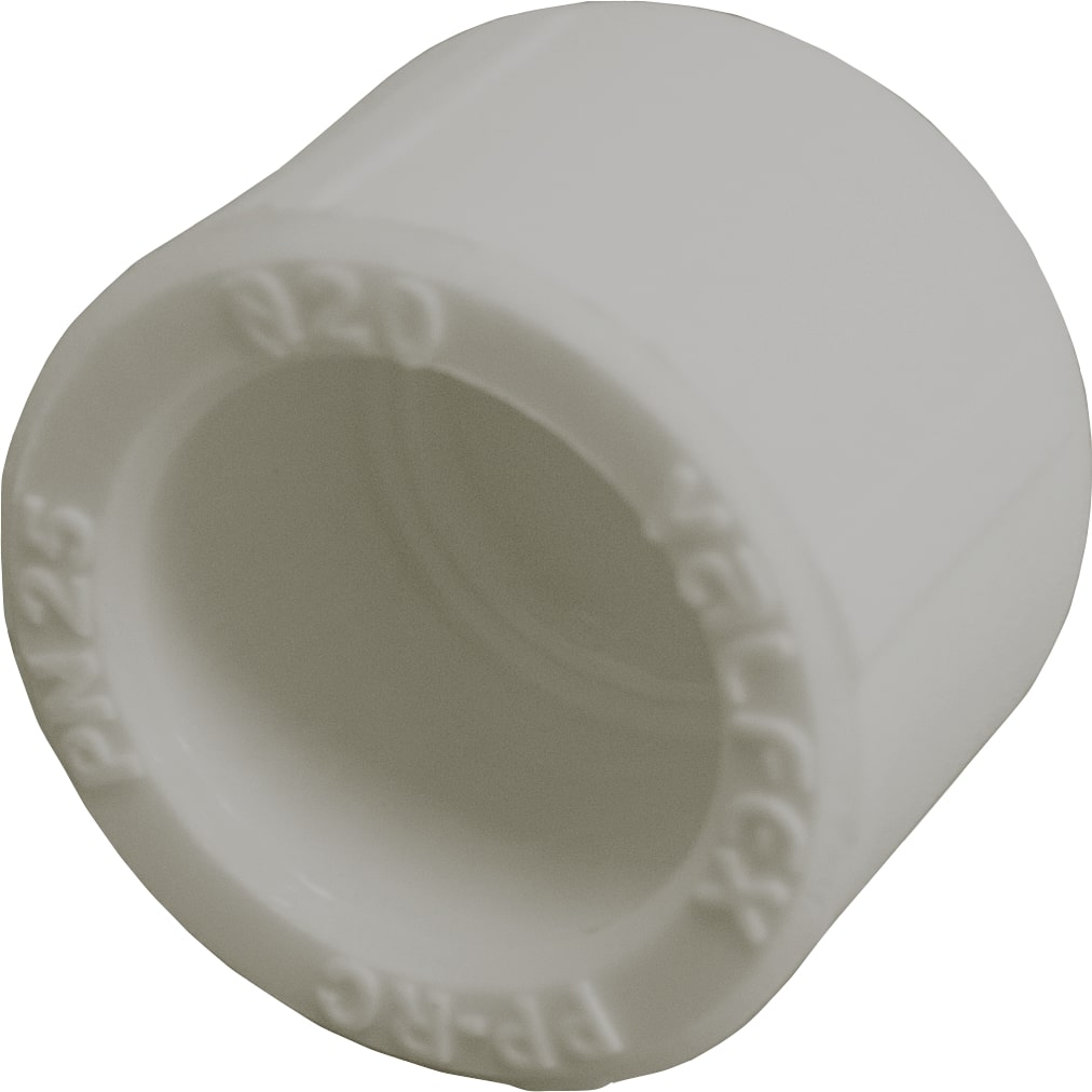 Муфта 63 полипропиленовая PPR серая