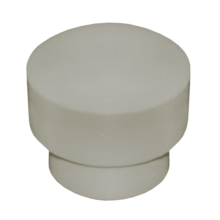 Заглушка 63 полипропиленовая PPR серая