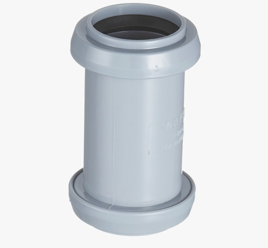 Муфта 32 мм двухраструбная, канализационная