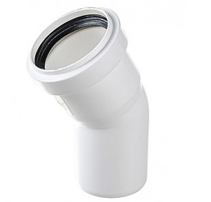 Отвод 50 15 град, для малошумной канализации