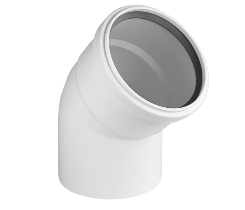 Отвод 110 30 град, для малошумной канализации