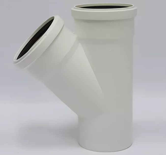 Тройник 110 45 град, для малошумной канализации